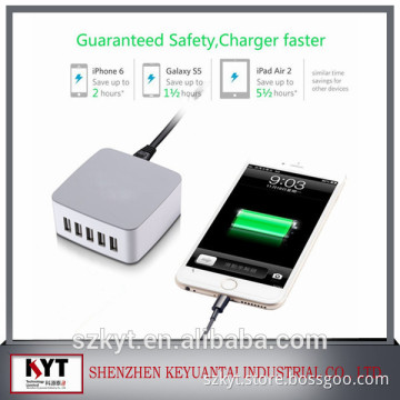 5V 7.8A 40W SAA C-TICK approved charger 5USB Charger KC certificate USB Charger for phone
